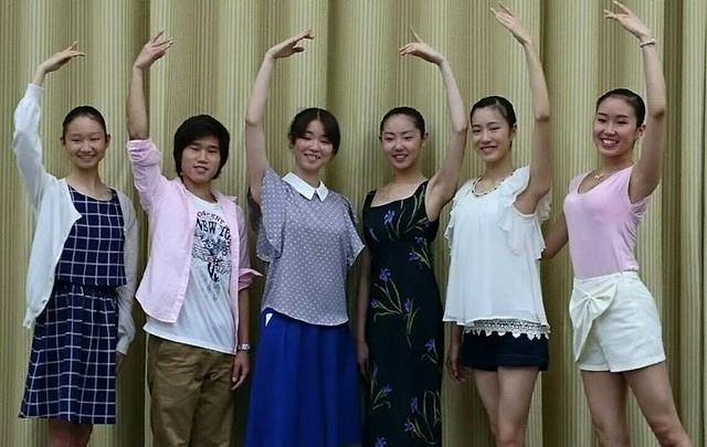 Japanese students at VBA